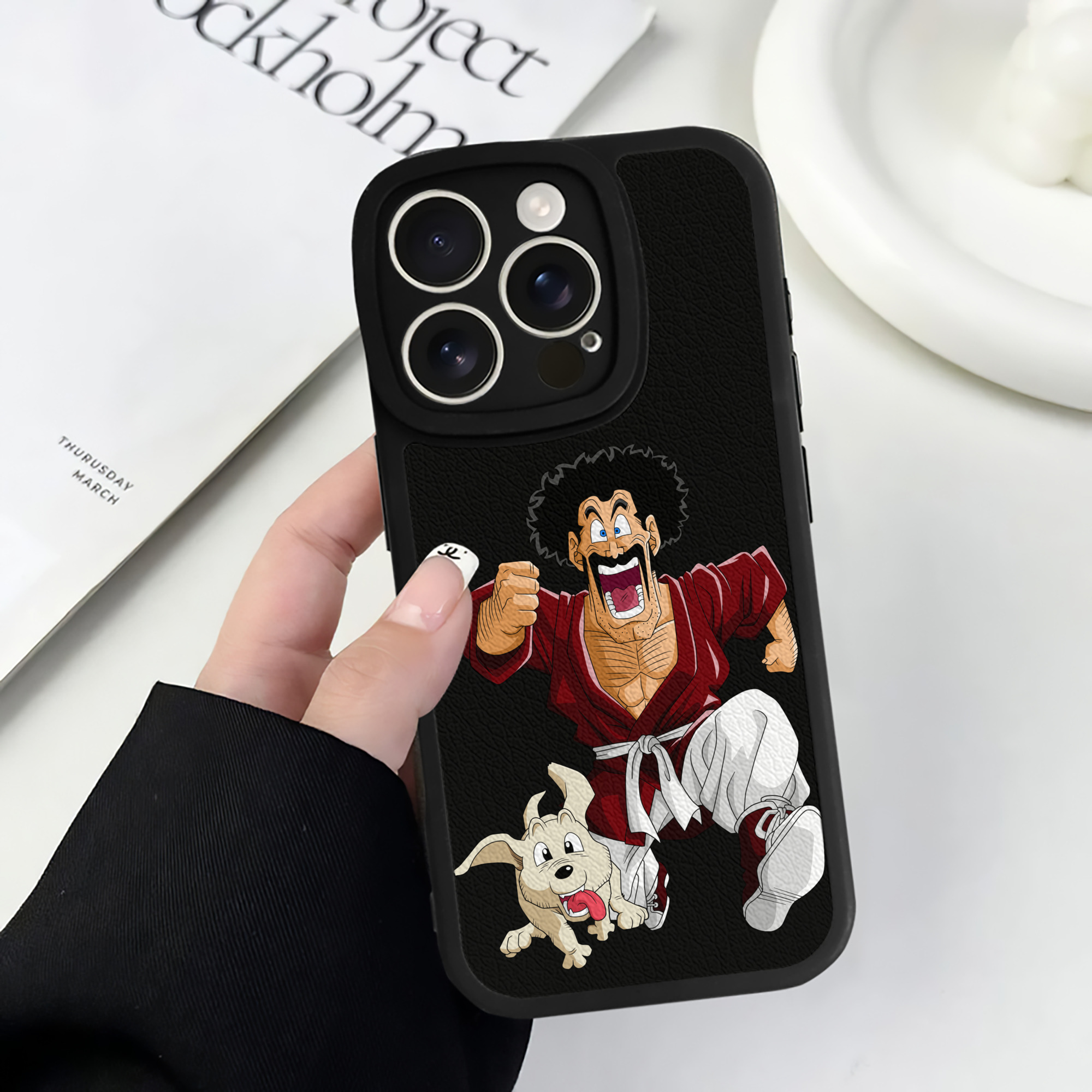 （画像用） ドラゴンボール DRAGON BALL 【iPhone 16シリーズ対応】シリコンスマホケース（レザー調） 材質：シリコン